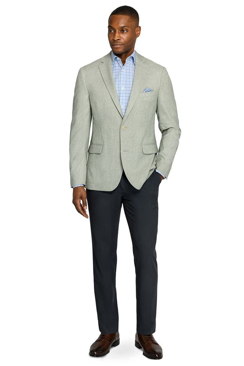 Lino Two-Button Sport Coat, Alternate, color, GREEN