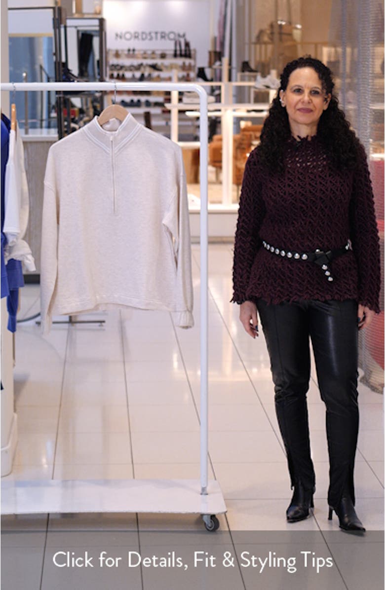 Cloud Fleece Clubside Half Zip Sweatshirt, sales video thumbnail