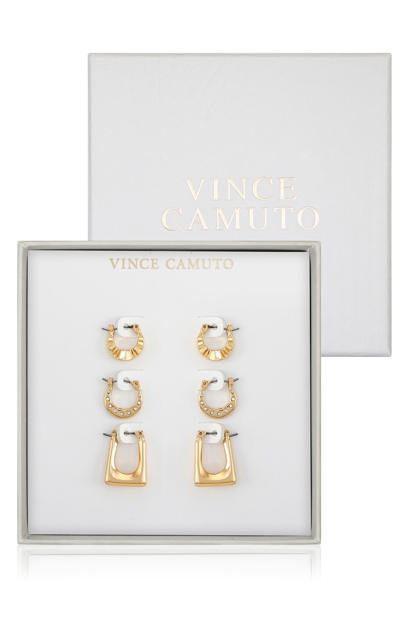 Set of 3 Hoop Earrings