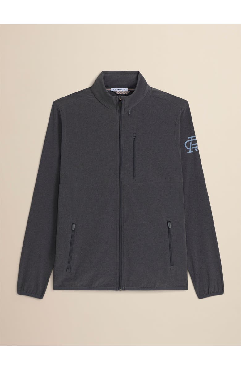 ASHWORTH GOLF AG Packable Jacket, Main, color, Asphalt