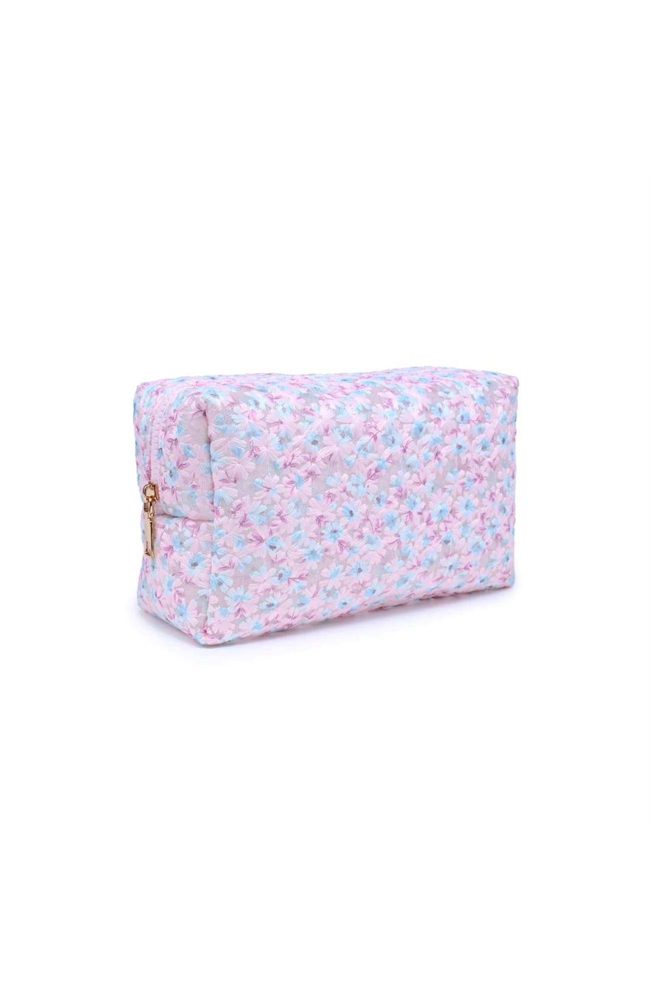 City Bloom Cosmetic & Travel Organizer Pouch, Alternate, color, Pink