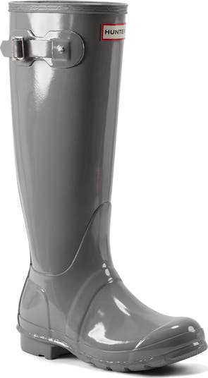 Refined Tall Gloss Waterproof Rain Boot