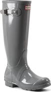 Hunter Refined Tall Gloss Waterproof Rain Boot