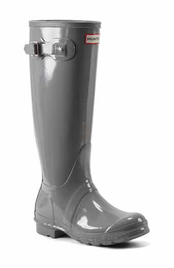 Hunter Refined Tall Gloss Waterproof Rain Boot