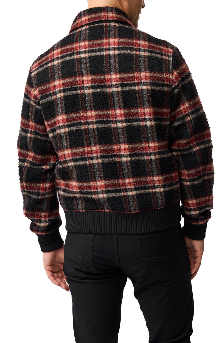 Rodd & Gunn Rigney Wool Blend Bomber Jacket, Alternate, color, Midnight