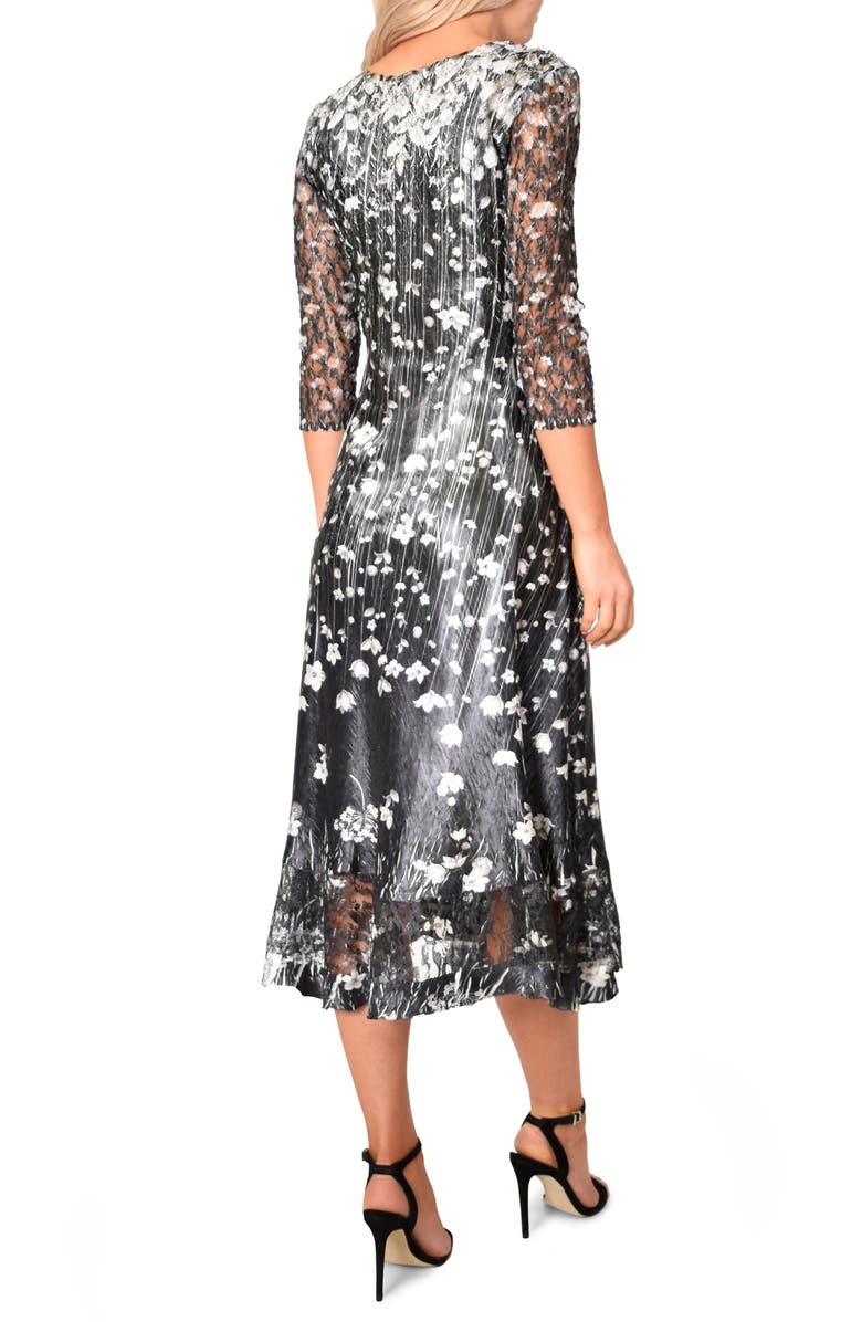 Komarov Charmeuse A-Line Dress, Alternate, color, 