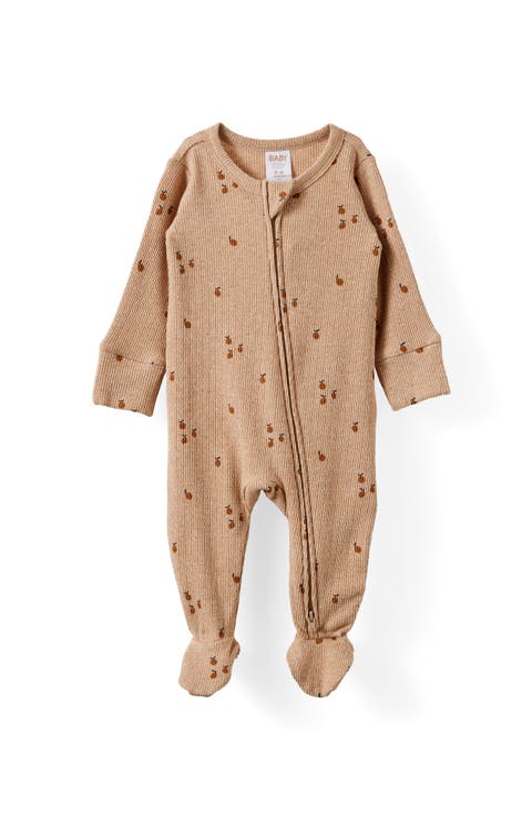Organic Pointelle Zip All In One Romper
