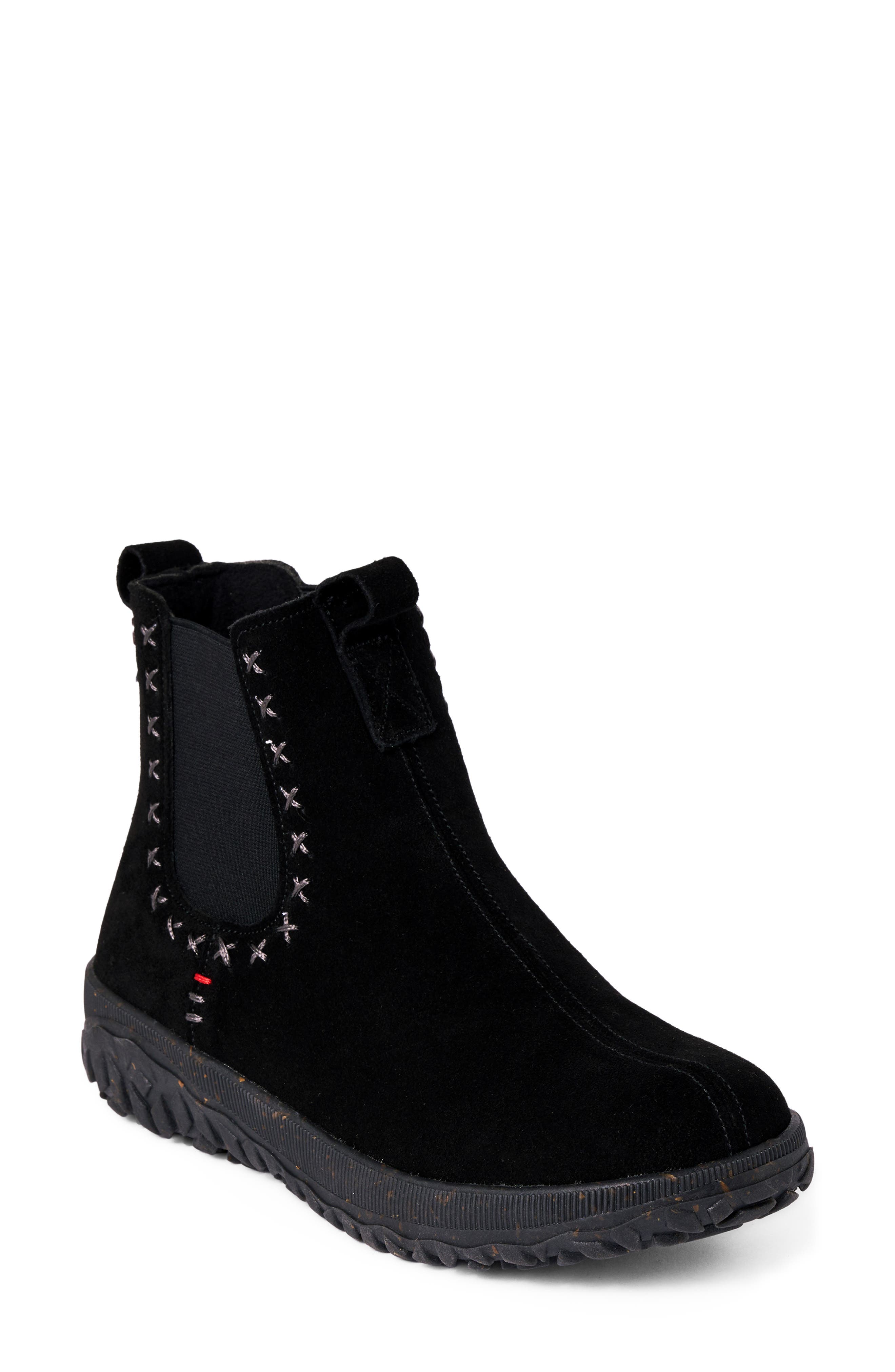 Chelsea Tread Boot, Main, color, BLACK