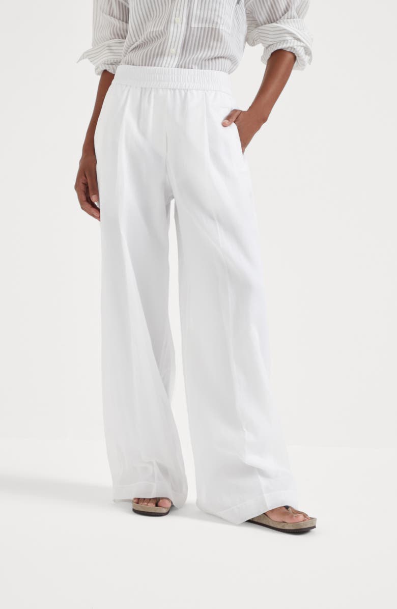 Brunello Cucinelli Loose Track trousers, Alternate, color,