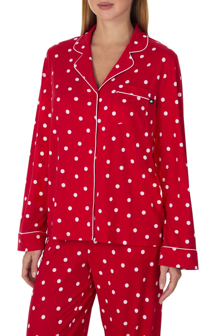 Novelty Print Pajamas, Alternate, color, RED PRINT
