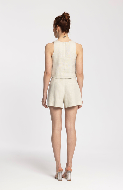 Monlicia Lena Linen Top