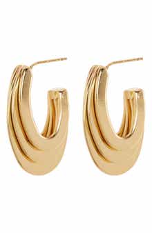 EYE CANDY LOS ANGELES Emily Hoop Earrings