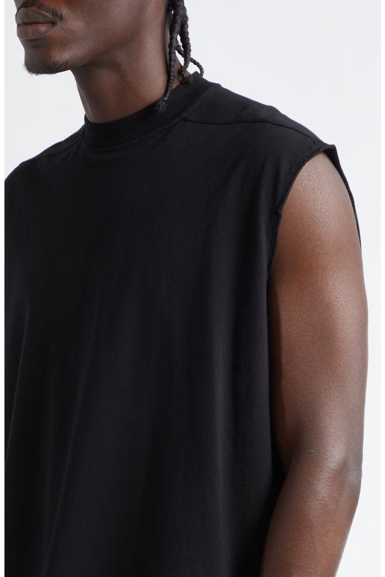 Tarp T Longline Sleeveless T-Shirt, Alternate, color, BLACK