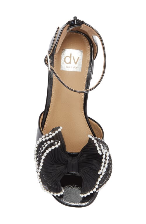 Dolce Vita Dv By Kids' Gianella Ankle Strap Sandal In Black