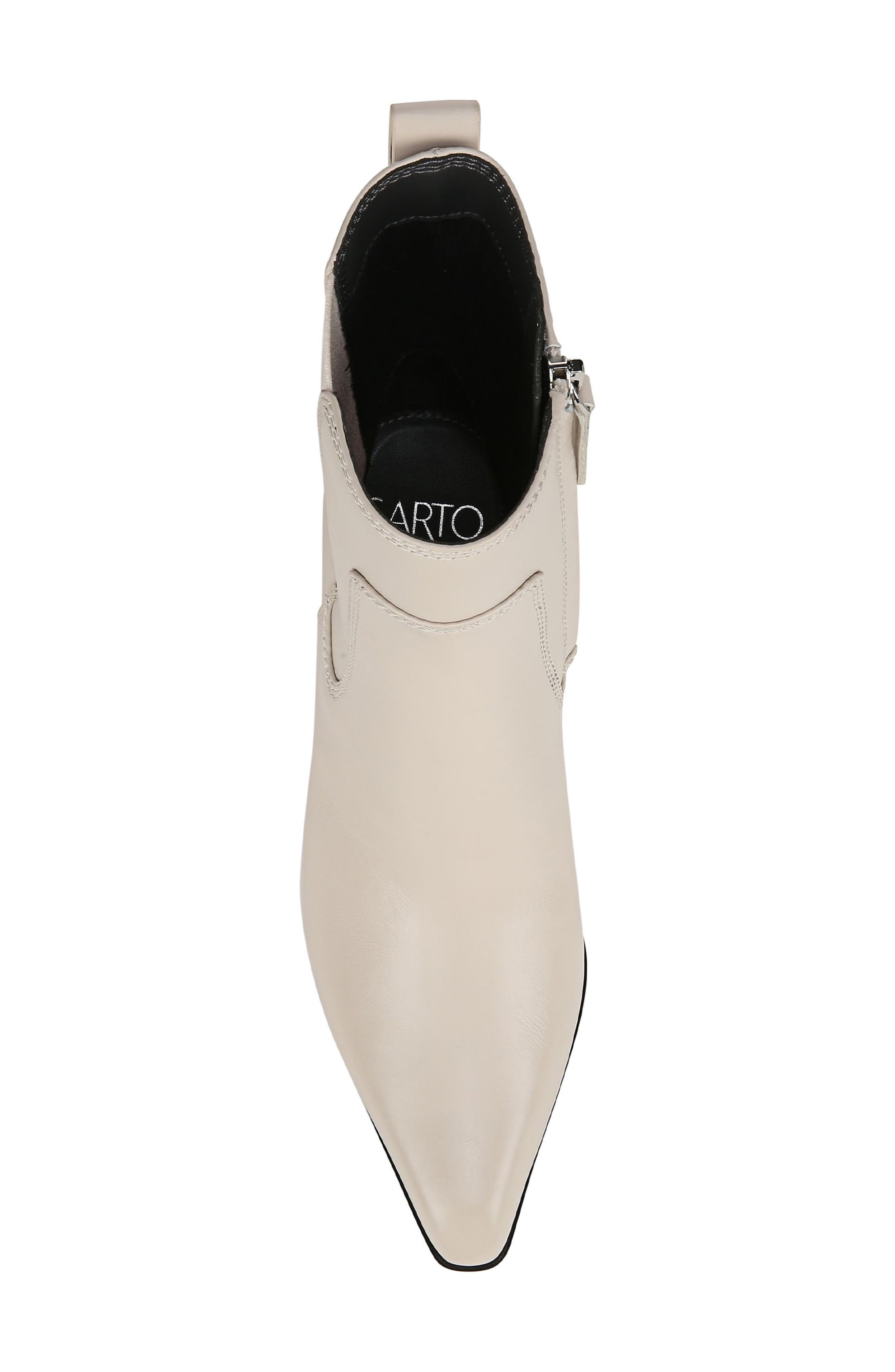 Anina Pointed Toe Boot, Alternate, color, CHALK
