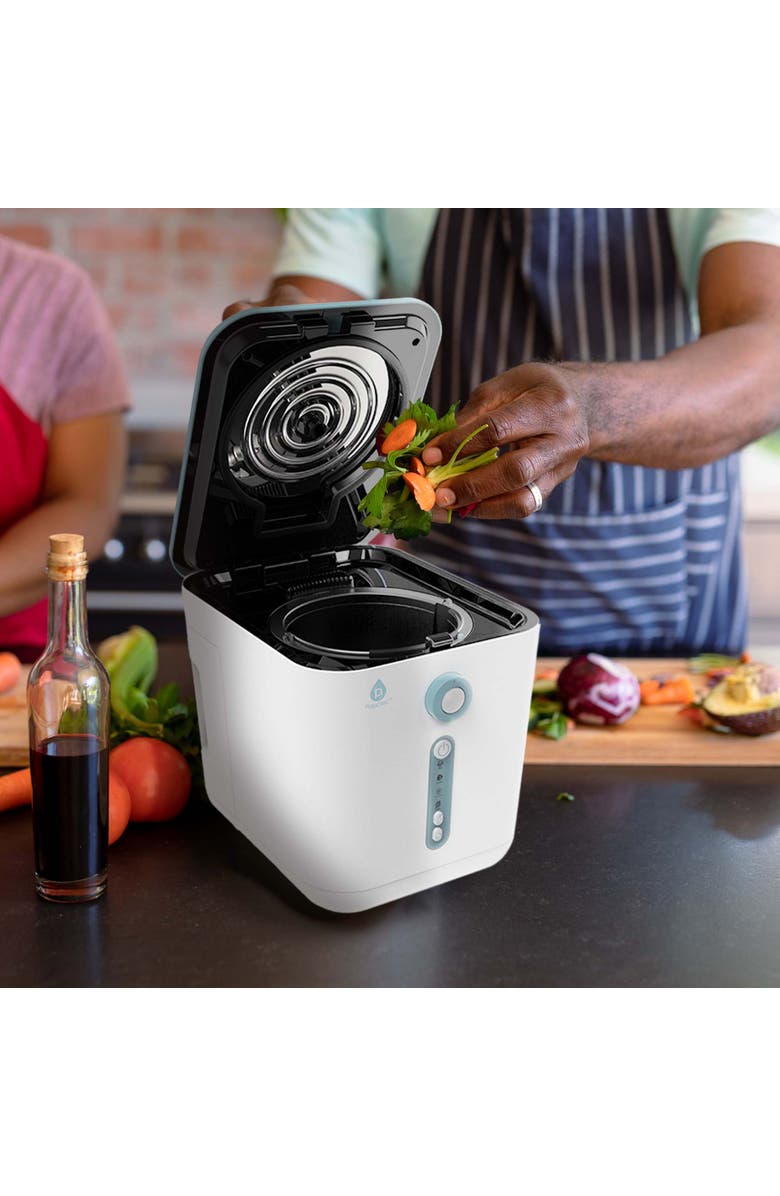 PURSONIC Food Waste Composter, Alternate, color, White