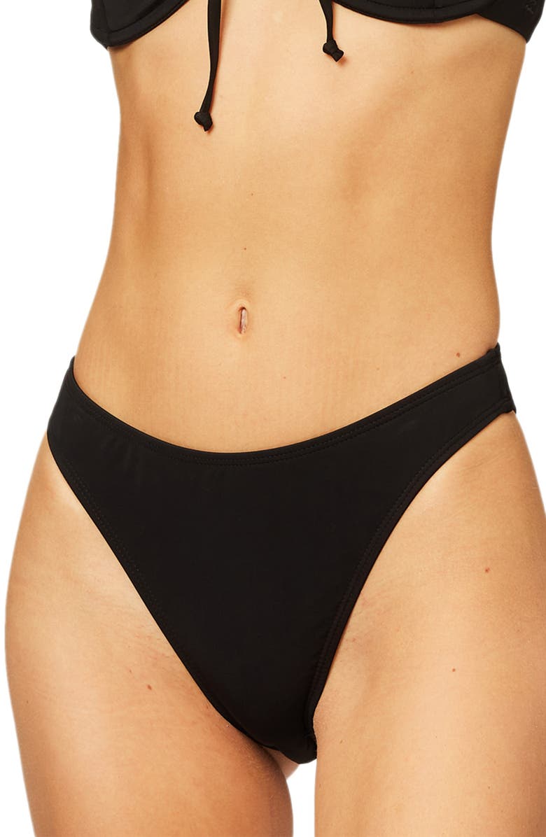 Billabong Sol Searcher Havana High Waist Bikini Bottoms, Main, color,