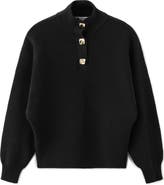 MANGO Uptown Polo Sweater