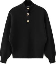 MANGO Uptown Polo Sweater