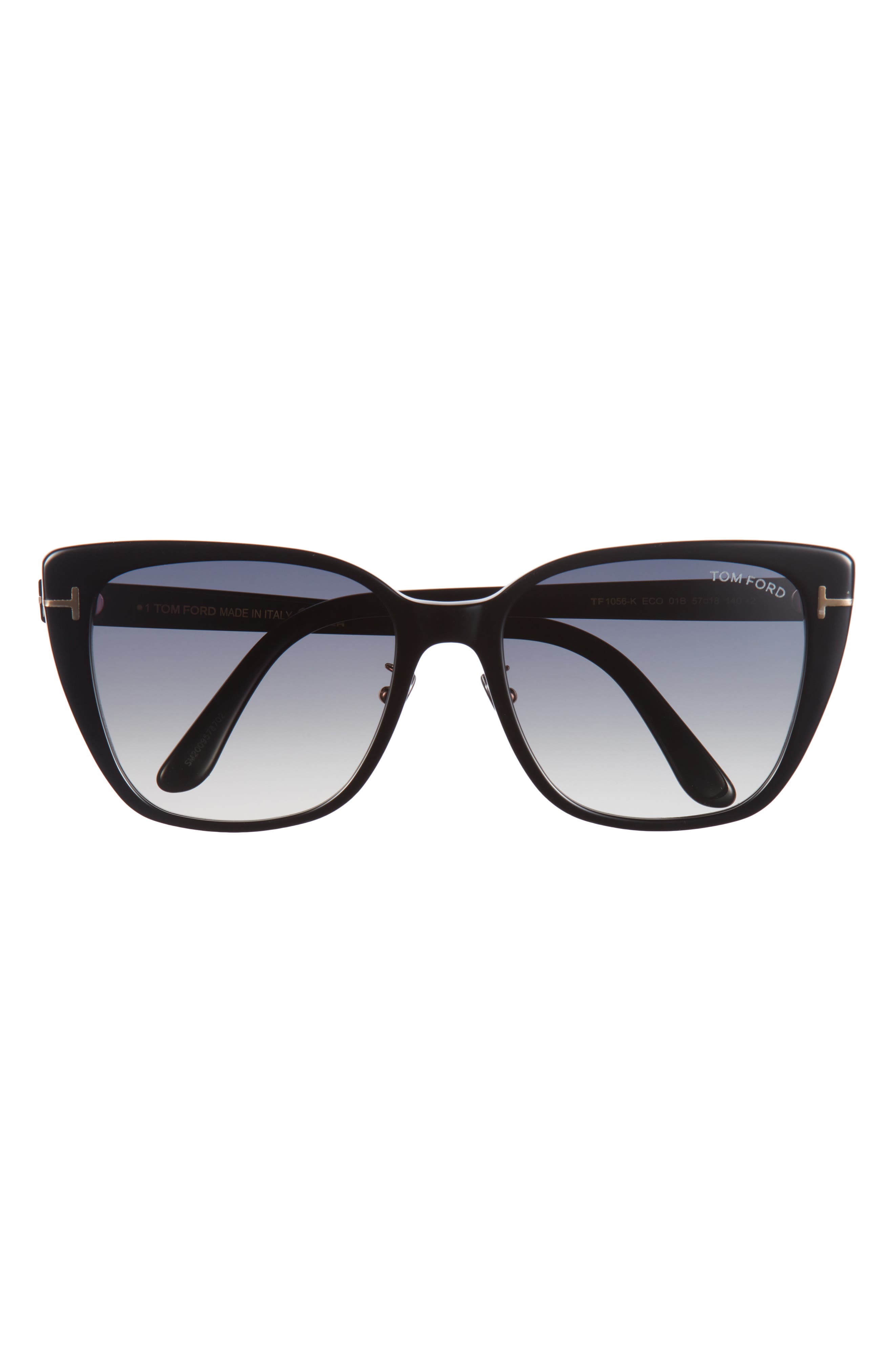 TOM FORD 57mm Cat Eye Sunglasses