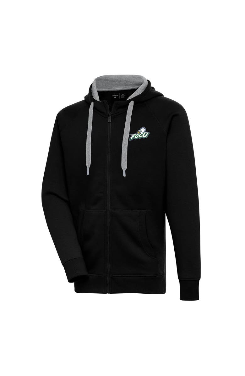 ANTIGUA Men's Antigua  Black Florida Gulf Coast Eagles Victory Full-Zip Hoodie, Main, color, Black