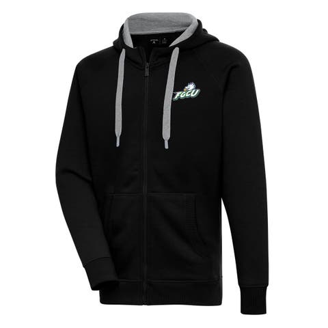Men's Antigua  Black Florida Gulf Coast Eagles Victory Full-Zip Hoodie