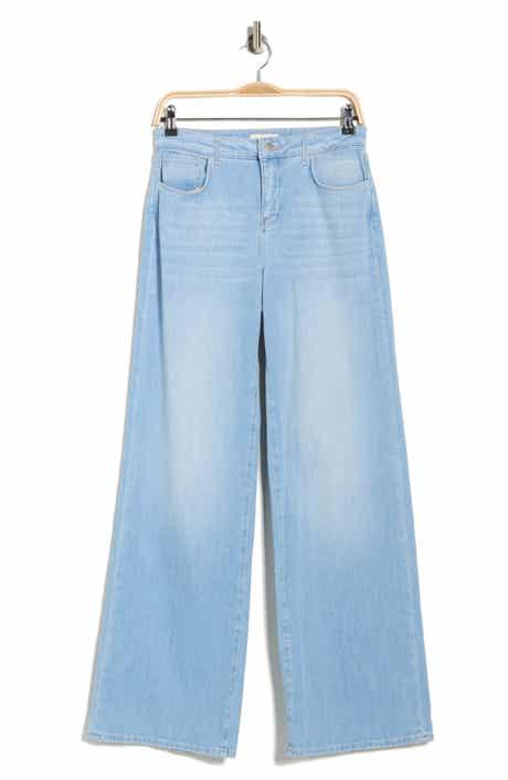 L'AGENCE Alicent High Waist Wide Leg Jeans