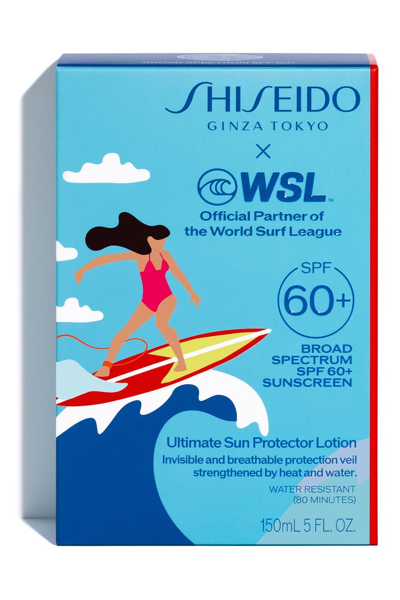 x World Surf League Ultimate Sun Protector Lotion SPF 60+ Sunscreen (Limited Edition), Alternate, color, NO COLOR