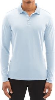 Robert Barakett Georgia Long Sleeve Polo