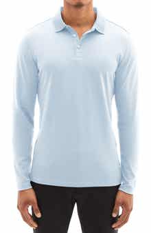 Robert Barakett Georgia Long Sleeve Polo
