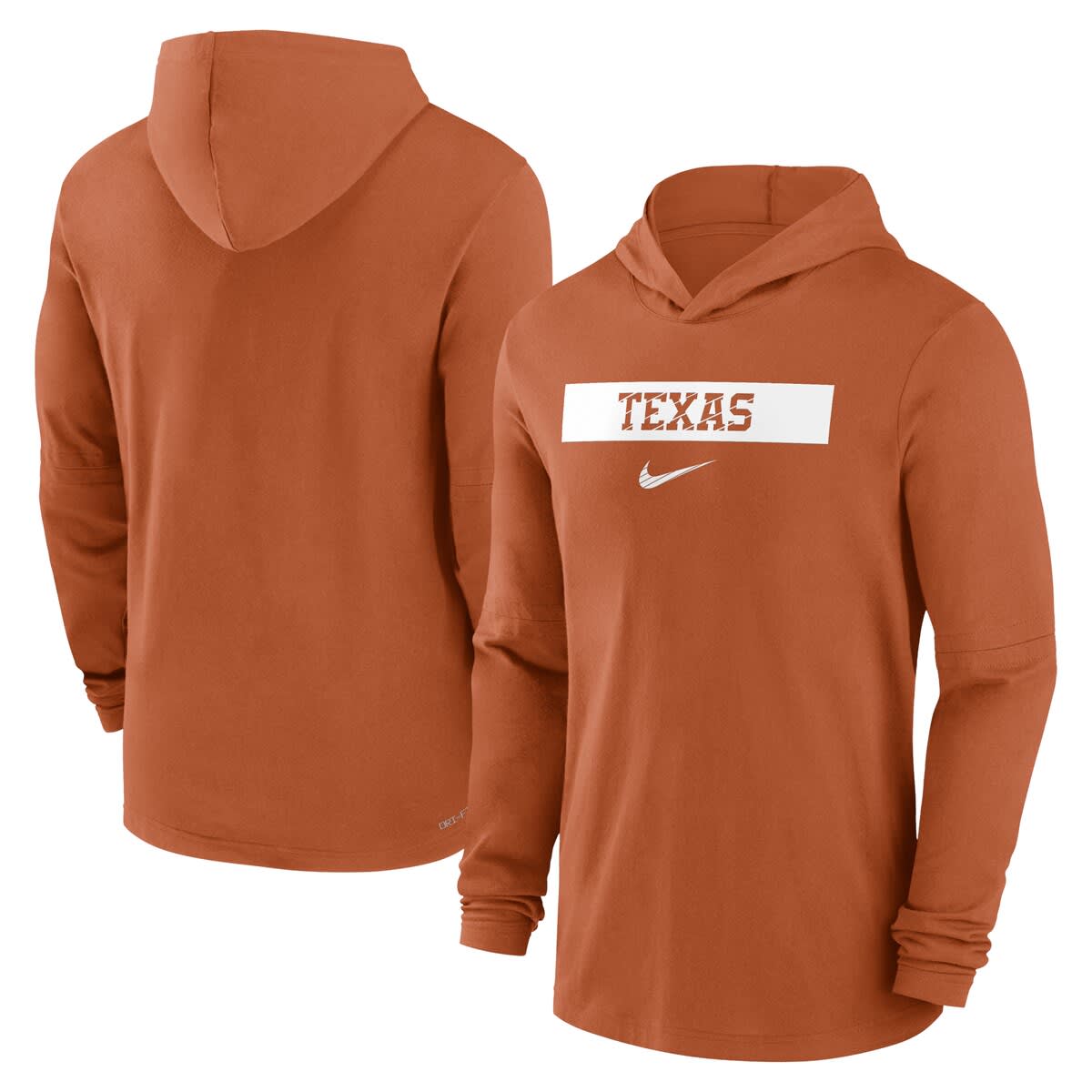 longhorns hoodie nike
