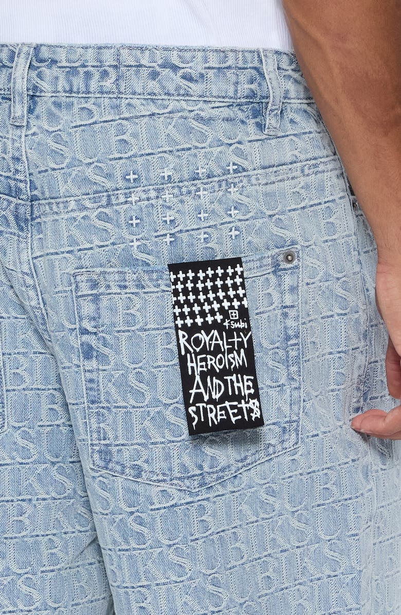 Ksubi Maxx Tile Baggy Jeans, Alternate, color, Denim