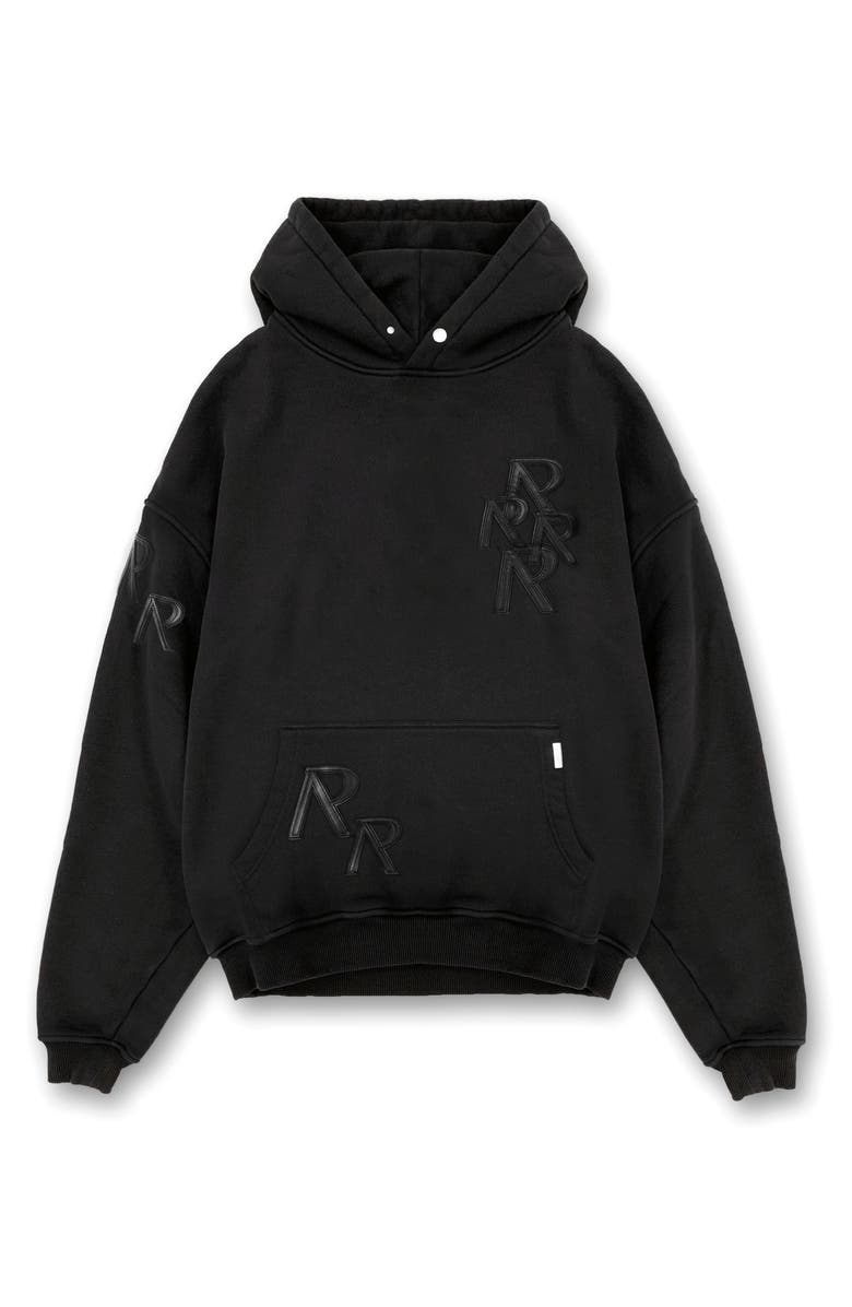 Represent Appliqué Initial Hoodie, Alternate, color, 