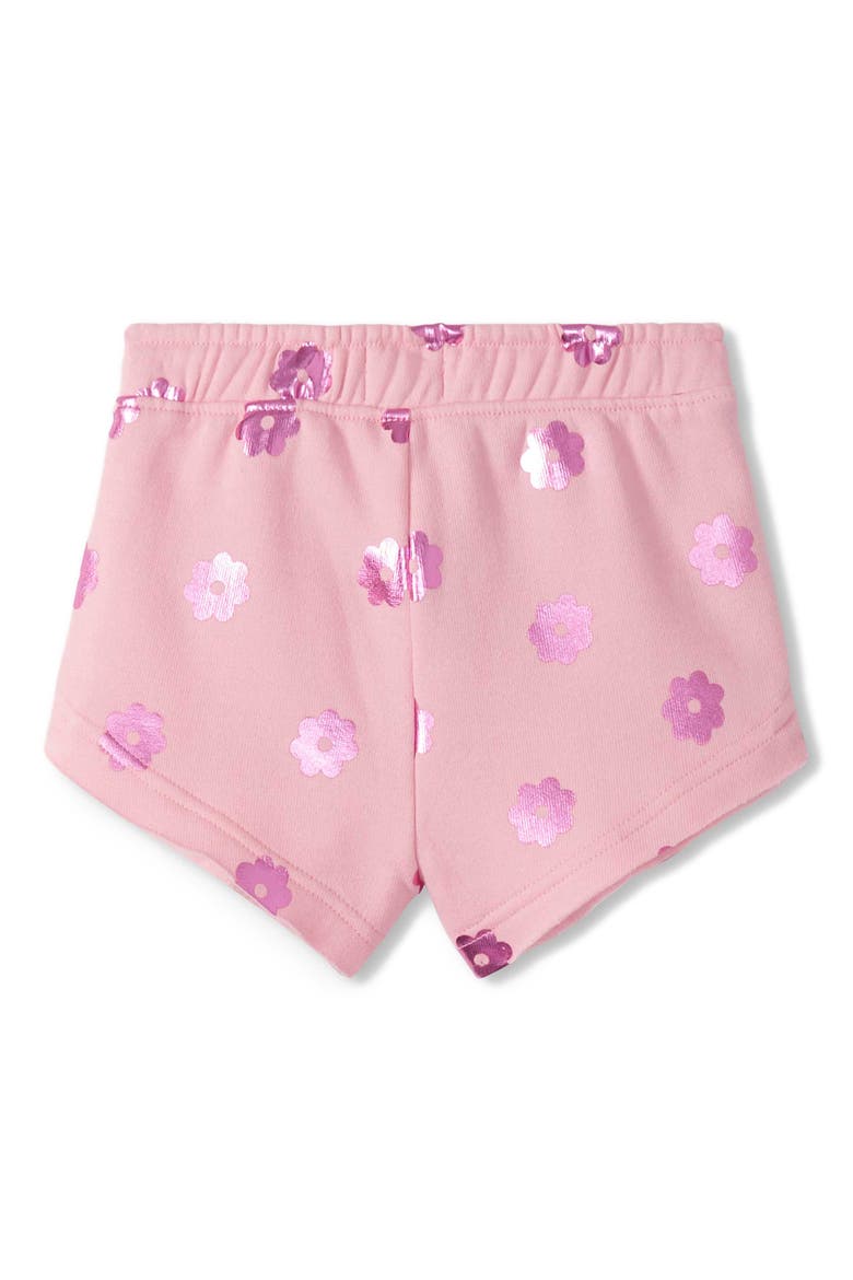 Kids' Blossom Shorts, Alternate, color, CANDY PINK