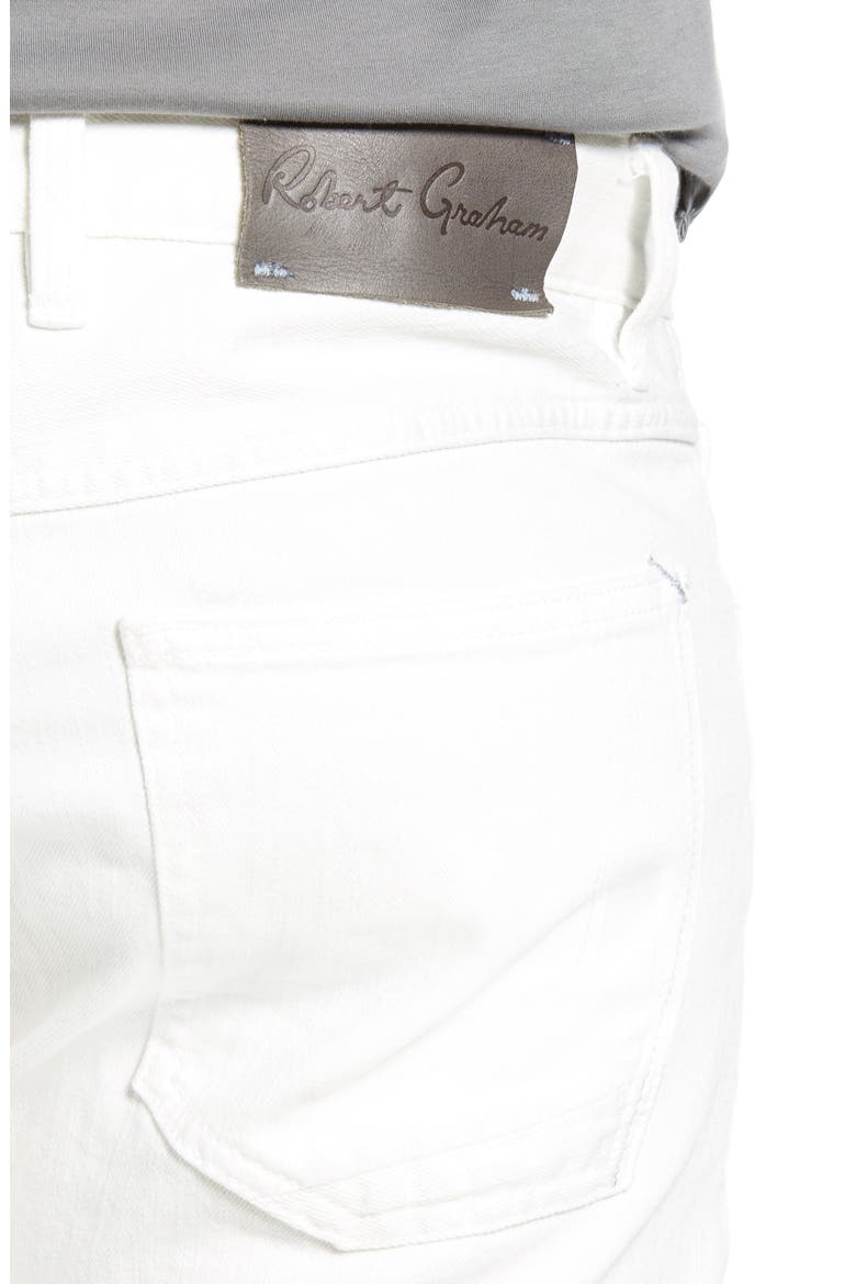 Curtis Straight Leg Jeans, Alternate, color, WHITE