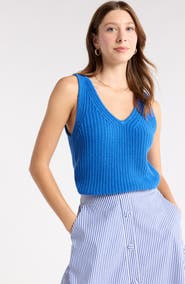 1901 V-Neck Sweater Tank