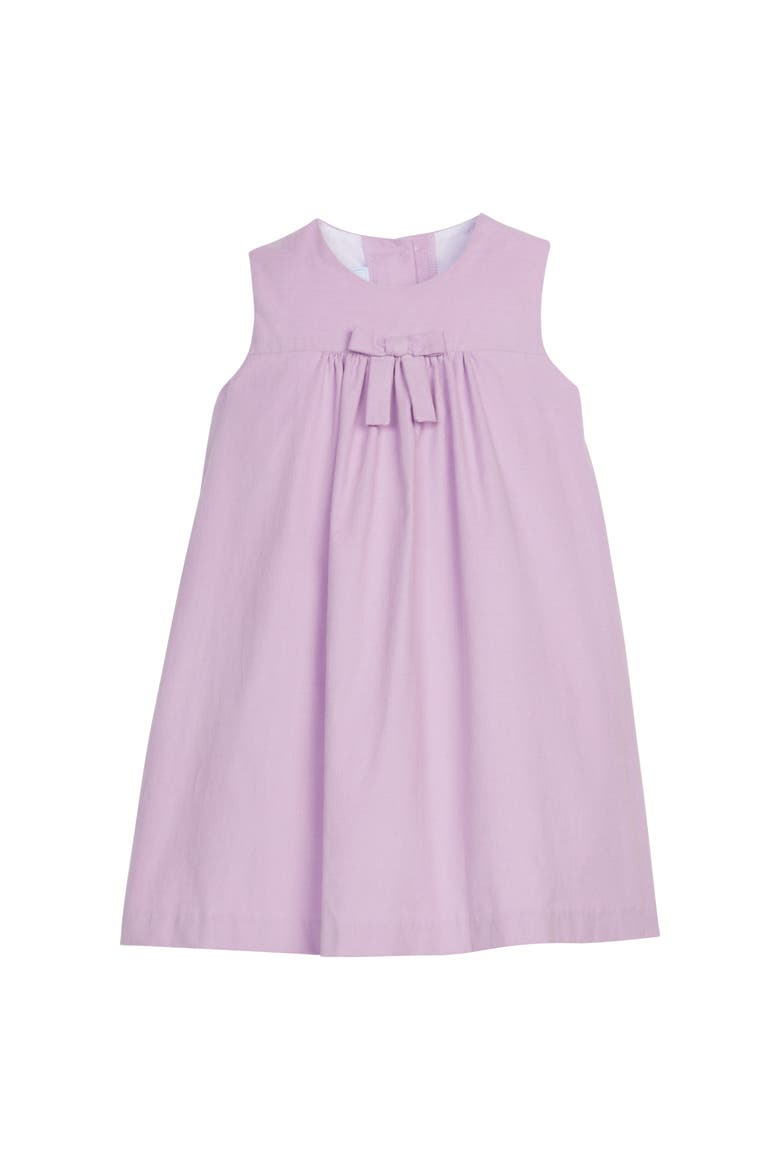 Kids' Pleated Bow Jumper, Main, color, Lavender Corduroy