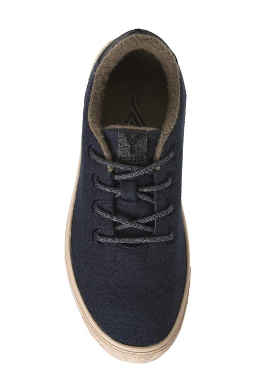 Yy Nation Cirro Wool Blend Water Resistant Low Top Sneaker In Blue