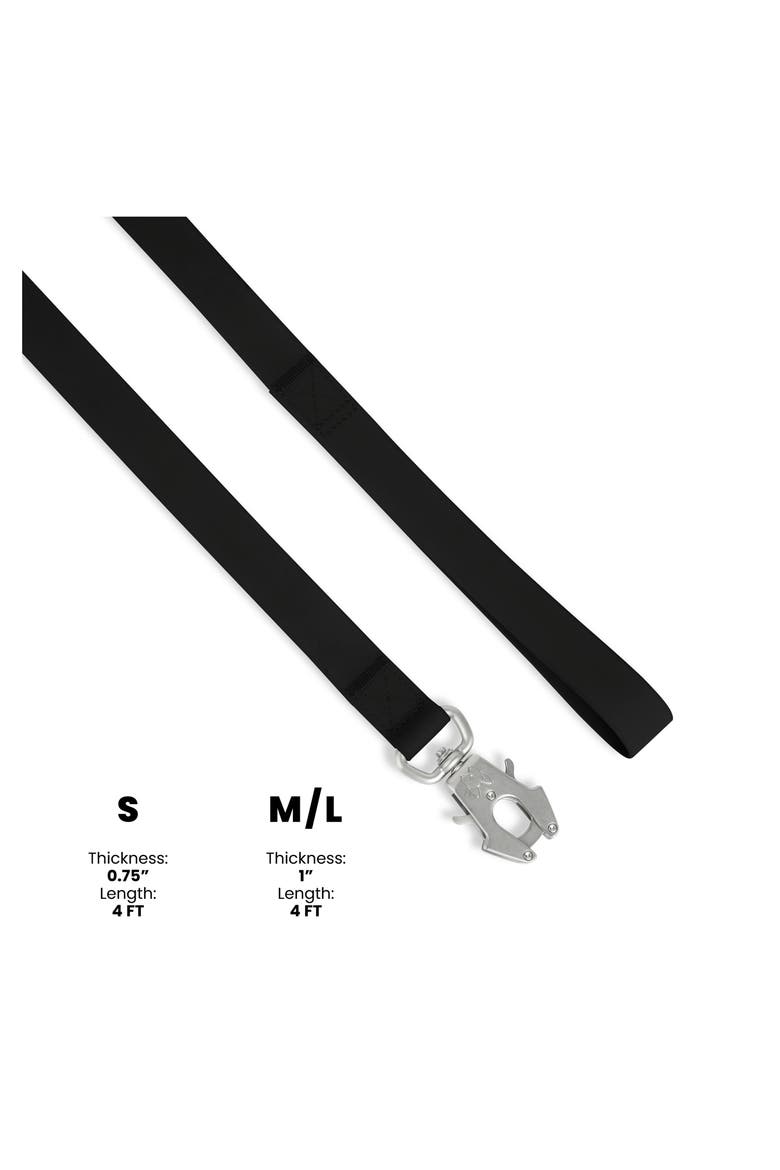 Waterproof Poly-Flex Sport Dog Leash, Alternate, color, Black
