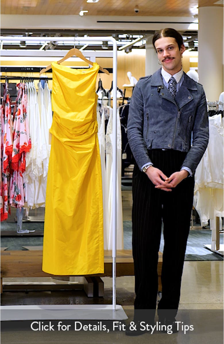 Callie Ruched Midi Dress, sales video thumbnail