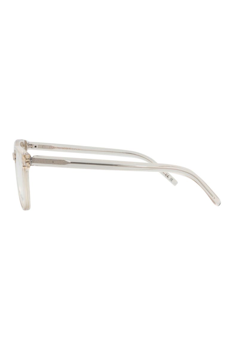 52mm Round Optical Frames, Alternate, color, BEIGE BEIGE TRANSPARENT