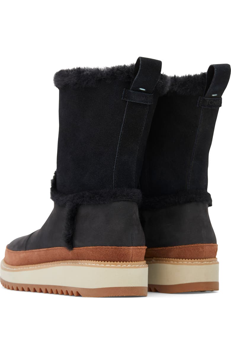 TOMS Faux Shearling Makenna Boot, Alternate, color,