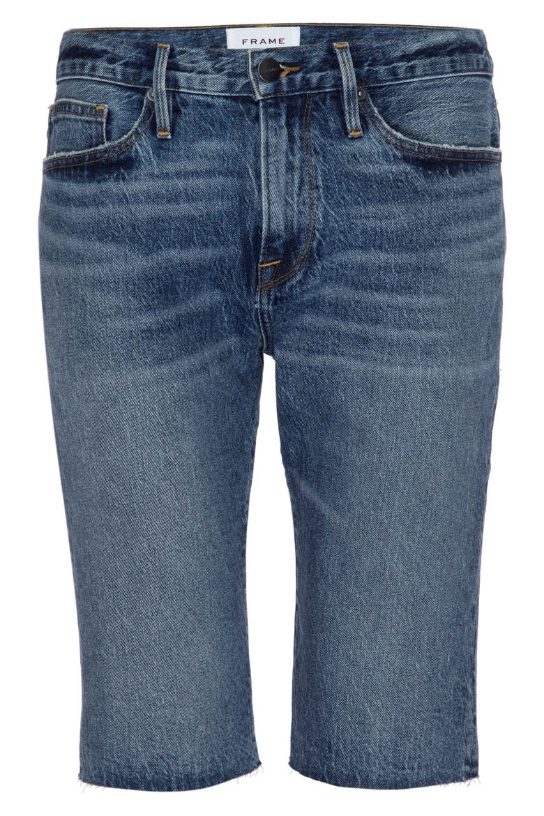 L’Homme Relaxed Cutoff Shorts, Alternate, color, FAIRFIELD