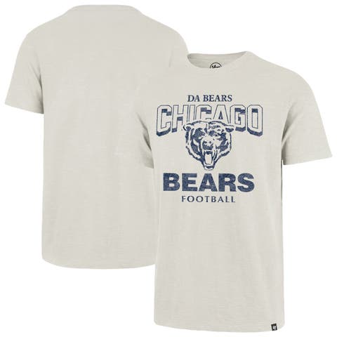 Men's '47  Natural Chicago Bears Head On Scrum Slub T-Shirt