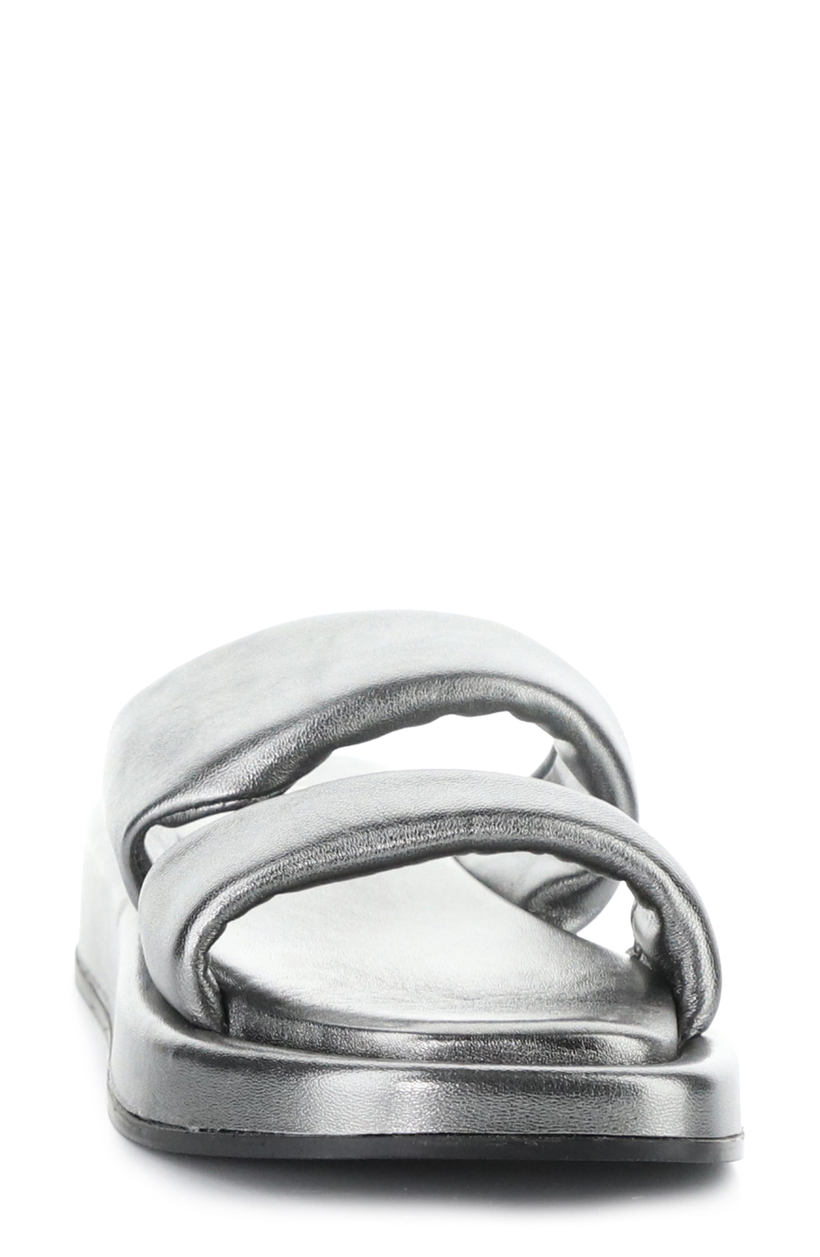 Bos. & Co. Bayla Platform Wedge Slide Sandal, Alternate, color, Pewter Multi