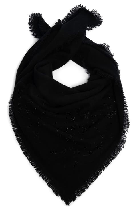 Stevie Strass Western Cashmere Scarf