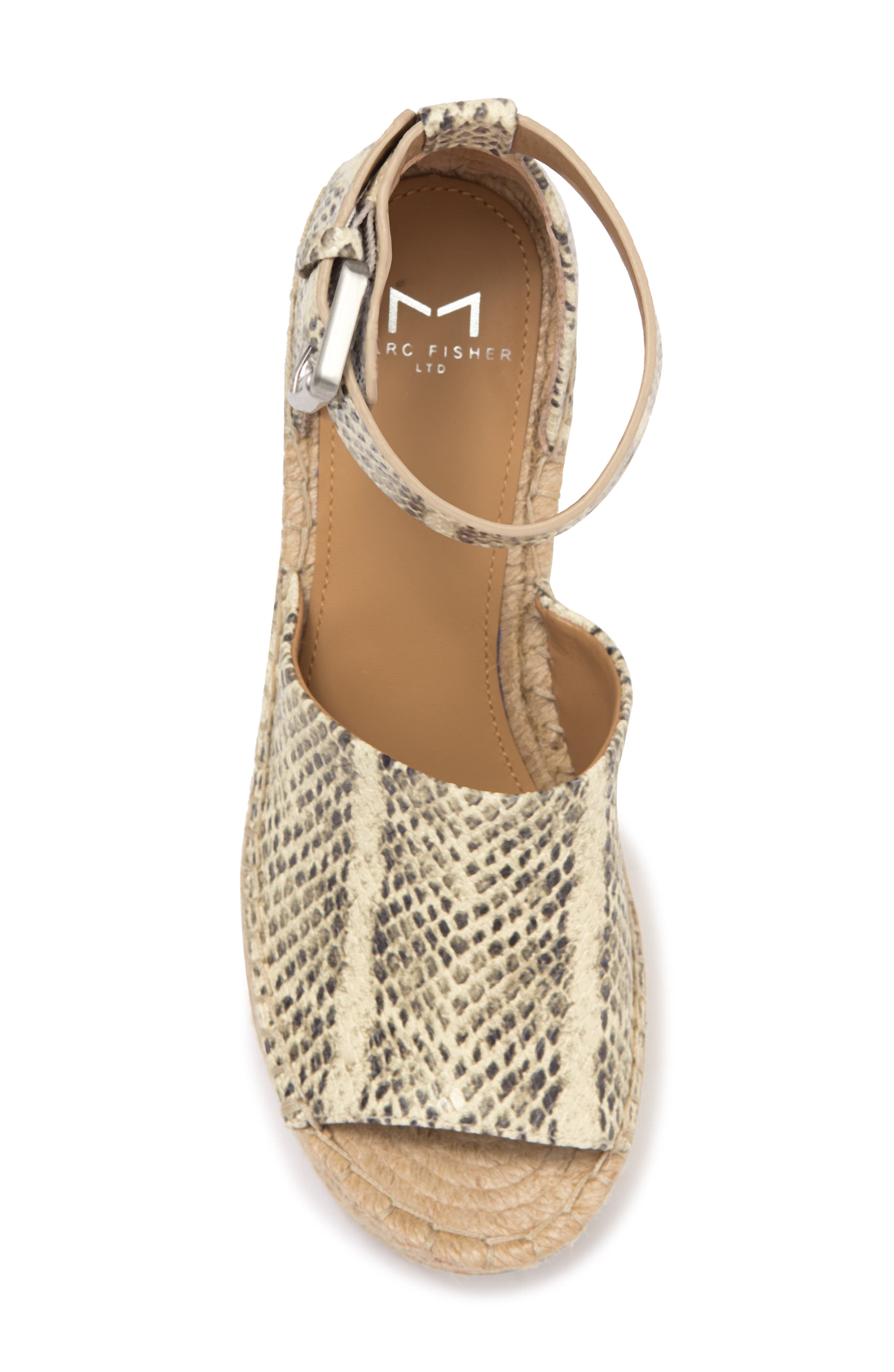 Adalyn Espadrille Wedge Sandal, Alternate, color, WHITE LEATHER