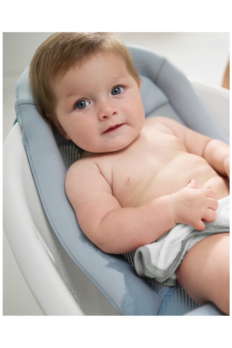 Wave 4-in-1 Baby Bath Tub, Alternate, color, BLUE