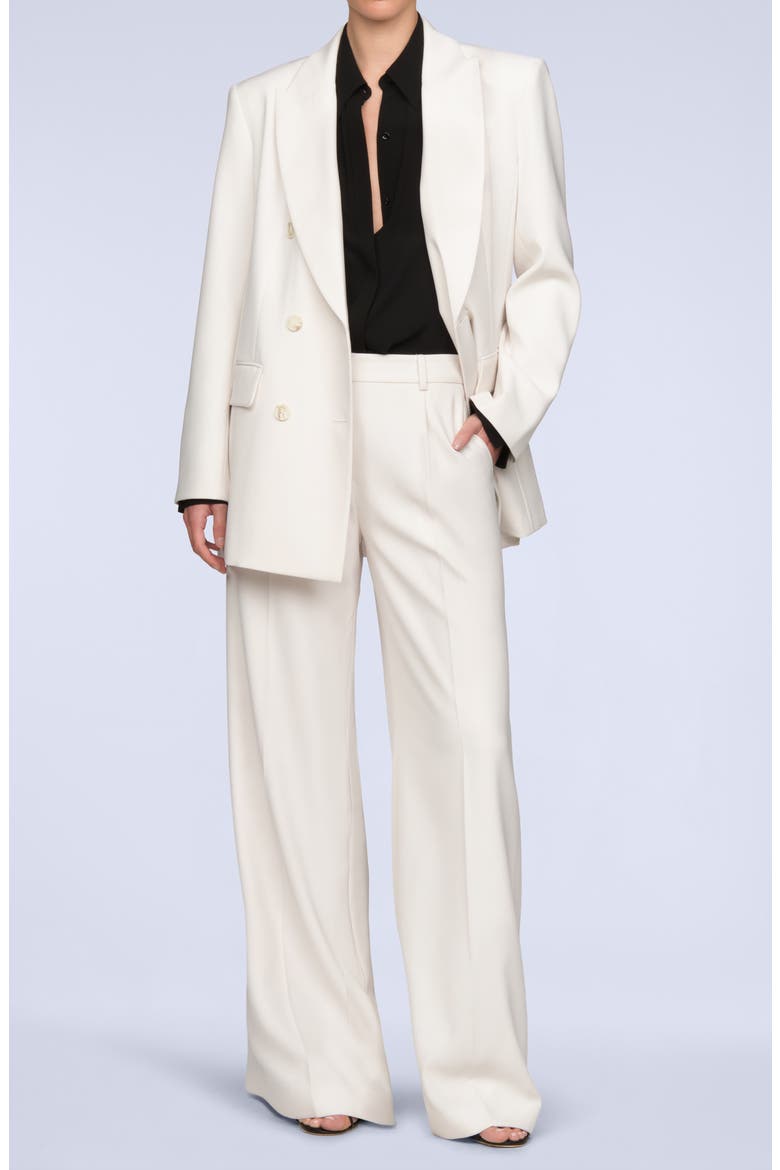 Tonya Oversize Double Breasted Blazer, Alternate, color, GARDENIA