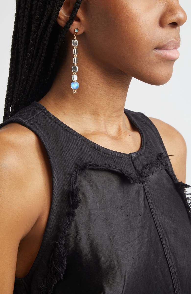 Isshi Pisces Asymmetric Mismatched Drop Earrings, Alternate, color, Scale